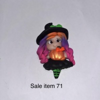 SALE Item 71 HALLOWEEN WITCH